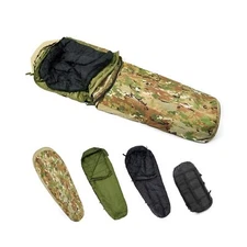 MT Army Military Modular Sleeping Bags System, Multi Layered with Bivy Cover ...