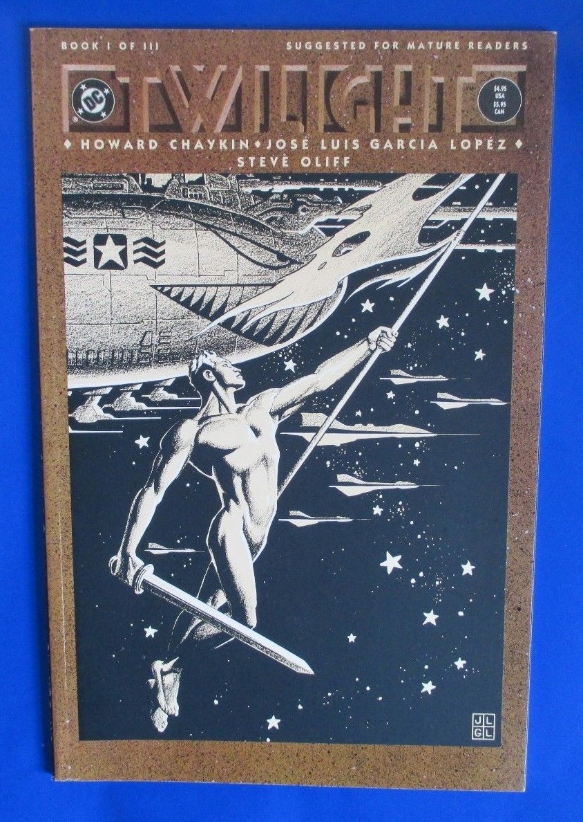 1990 TWILIGHT BOOK 1 OF 3 by Howard Chaykin NM- SC DC Graphic