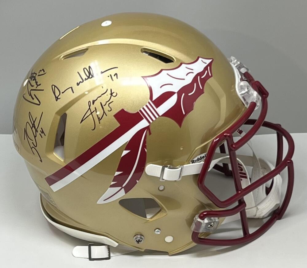 Jameis Winston Autographed Signed FAU Seminoles Florida Seminoles Full Size Helmet JSA Authentic 