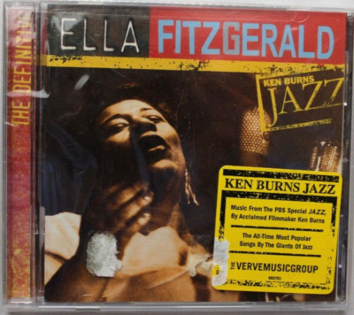 ELLA FITZGERALD KEN BURNS JAZZ [NEW CD] SEALED HYPE STICKER VERVE {41 1/2}