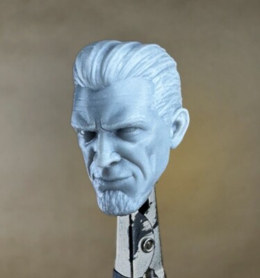Custom BASTION Head (X-MEN 97 Sentinel) | 8k Resin Print 4'' 6'' 7'' 12'' Scale
