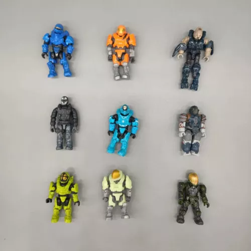 Menge zufälliger Mega Bloks Halo UNSC Soldier Covenant COD lose Mini Actionfiguren - Bild 3 von 14