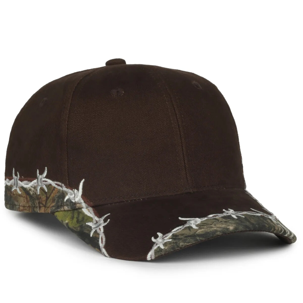 Outdoor Cap BRB-605 Barbed Wire Structured Solid Back Hat | eBay