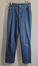 Lauren Jeans Co Ralph Lauren Straight Leg High Rise Denim Jeans Size 6