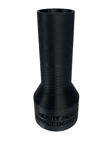 Adattatore aspirazione polvere per pialla Dewalt DCP580 per aspirapolvere Henry Hoover - Foto 2 di 5