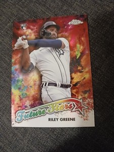2023 Topps Chrome Update Riley Greene Future Stars Rookie #FSU-16 RC Tigers