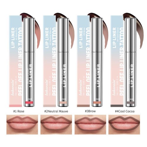 Lip Liner Stay-N - Peel off Lip Liner Tattoo, Lip Stain Lasti Long Peel K8J6 - Picture 2 of 24