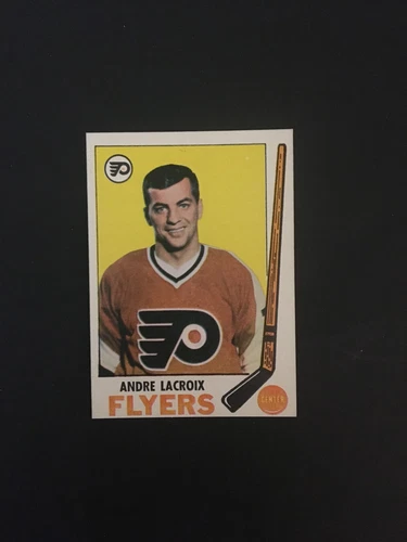 1969-70 TOPPS HOCKEY HIGH GRADE SET BREAK #98 ANDRE LACROIX MINT