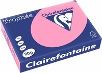 Clairefontaine 1997C Trophee Color Heckenrose 80G/M² DIN-A4 - 500 Blatt Papier