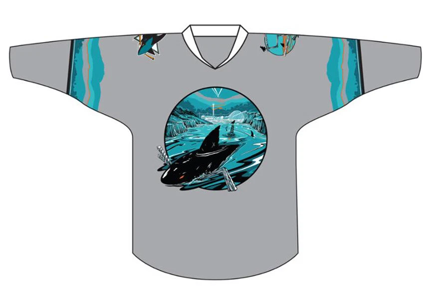 San Jose Sharks Open Water Jersey 1 11 2020 XL Extra Large eBay