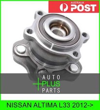 Fits NISSAN ALTIMA L33 Rear Wheel Bearing Hub