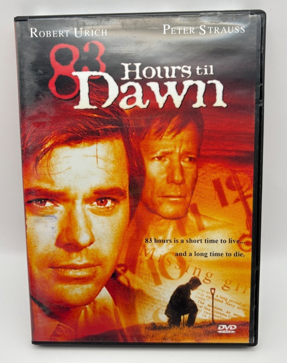 83 Hours Til Dawn DVD Movie Robert Urich Peter Strauss