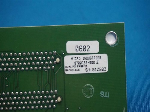 8700783-0001E 4C8731 6074-001 Dual PCI Passive Backplane - Picture 10 of 10