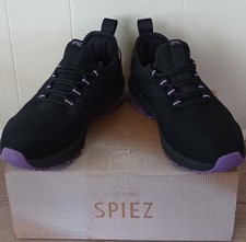 Zapatos de seguridad SPIEZ para mujer ligeros antideslizantes zapatos de trabajo cojín de aire talla 6