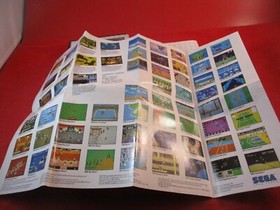 Pro Wrestling (Sega Master System, 1986) COMPLETE w/ Box manual game WORKS! #P