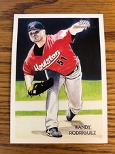 Wandy Rodriguez 2010 Topps National Chicle Astros Card #59   *1176*