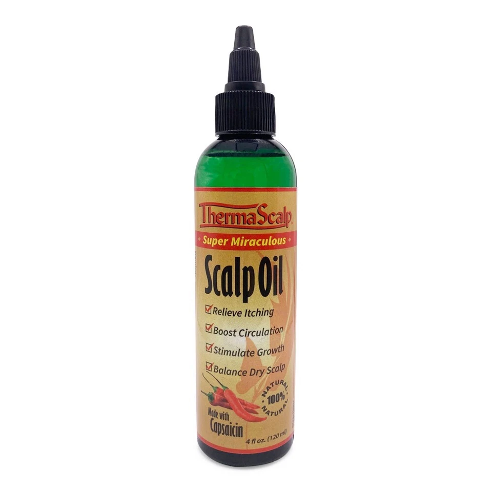 Hair Growth Combo - ThermaScalp Oil and Spray Featuring Capsaicin for Hair Loss - Image 2 of 4