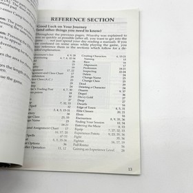 NES Wizardry Proving Grounds of the Mad Overlord Manual Only (No Game) Nintendo