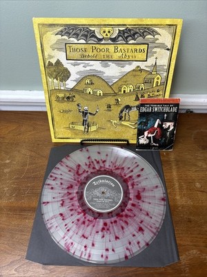 Those Poor Bastards Behold The Abyss Vinyl Red Splatter Gothic Country 44 Of 500