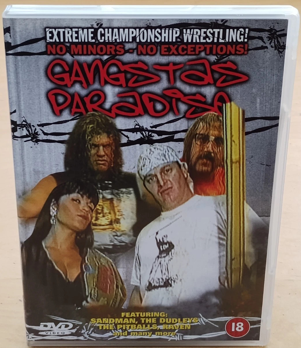 ECW Hardcore - Gangstas Paradise DVD In VGC Wrestling Region Free