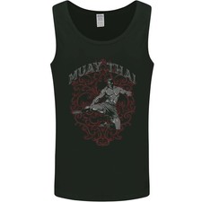 Muay Thai Fighter Warrior MMA Martial Arts Mens Vest Tank Top