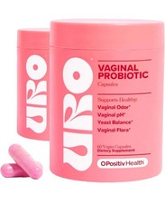  2PACK O Positiv URO pH Balance Vaginal Probiotics, 60 Capsules 100 ORIGINAL