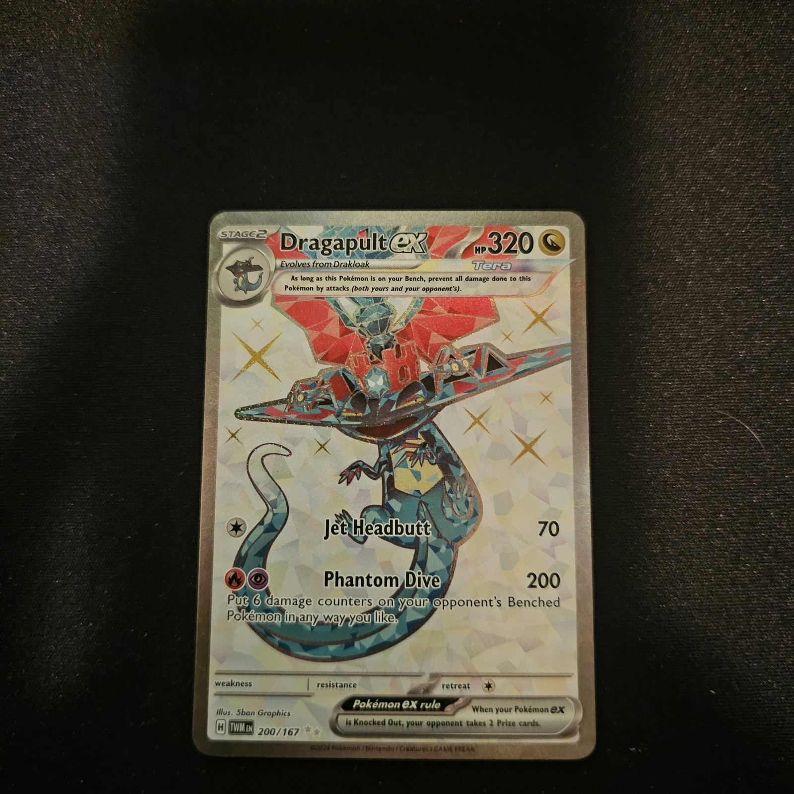Dragapult ex 2024 Scarlet & Violet: Twilight Masquerade #200/167 Ultra Rare  Price Guide - Sports Card Investor