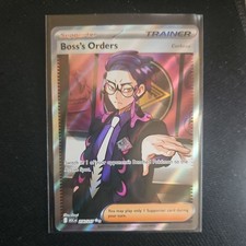 Boss’s Orders 256/217 Ultra Rare Full Art Pokemon TCG Ascended Heroes Mint