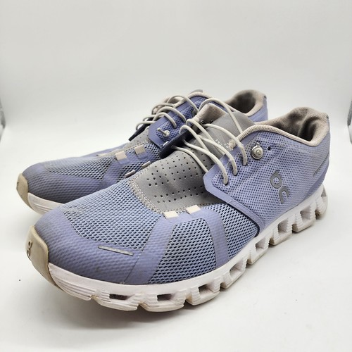 On Cloud 5 Swiss Engineering Women's Size 9.5 Running Shoes Lilac Purple/White