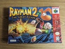 ebay® Auktion 267733364304 | Rayman 2 The Great Escape N64 - Authentic Sealed Thumbnail of ebay® auction 267733364304 | Rayman 2 The Great Escape N64 - Authentic Sealed