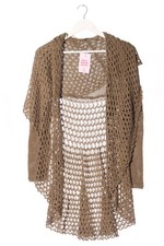 COMMA Cardigan Damen Jacke Gr. DE 38 braun Casual-Look