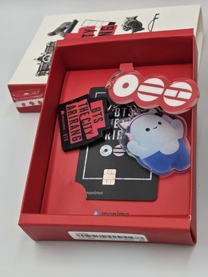 BTS THE CITY ARIRANG SEOUL Limited Edition Keychain Gift Card Set