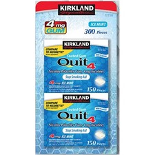 300 Count Signature Ice Mint Gum 4 mg - Effective Aid for Smoking Cessation