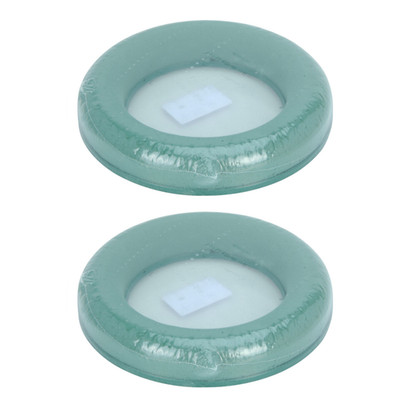 Floral Schaumstoff Ring Rund Kranz Blumengesteck Oase Kreis - 2er Pack