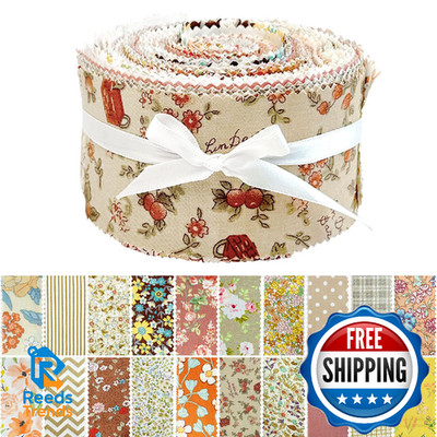 LAIAMER 80 Precut Strip Jelly Roll Fabric Strips for Quilting Clearance, 20 Asso