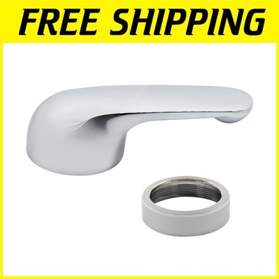Chrome Lever Handle & Bonnet Nut Kit for Tub Faucet