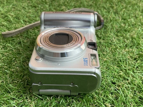 Canon PowerShot A610 5.0MP Compact Digital Camera Silver Tested - Picture 6 of 11