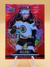 22-23 UD Allure Hockey Red Rainbow 18 Matt Grzelcyk