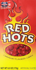 Red Hots Cinnamon Flavored Candy
