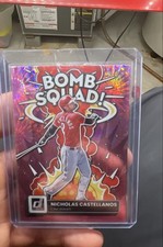 2022 Panini Donruss - Bomb Squad Nick Castellanos #BS-10 Pink Fireworks