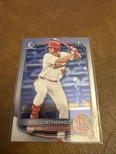 2025 Bowman - Chrome Prospects JJ Wetherholt #BCP-22 (RC)