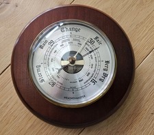 VINTAGE Weathermaster Aneroid Barometer - 16cms Diameter -EXCELLENT CONDITION!