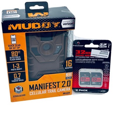 Muddy MUD-VRZ V4 16MP Cellular Trail Camera - 16-Megapixel - 80 ft. Detection