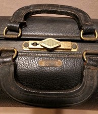 Vintage 1920s Or 30s Emdee Schell Doctor Bag Top Grain Cowhide Model 2293363