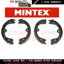 Für Nissan GTR R35 Heck Handbremse Feststellbremse Schuh Satz Mintex 2007-