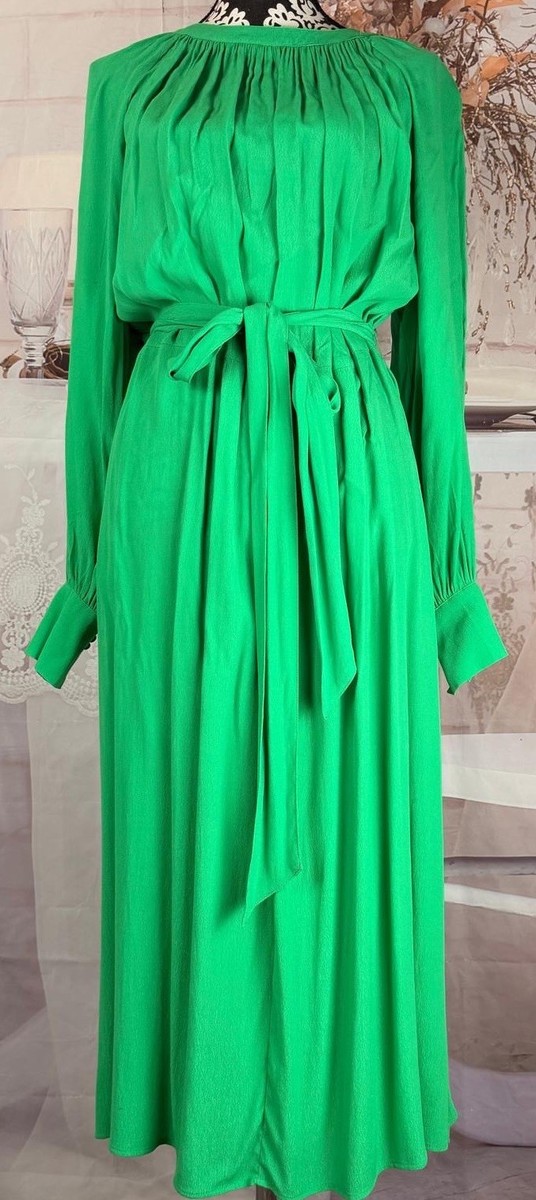 navy blue dress satin Emeline V-Neck Satin Maxi Dress main image 1