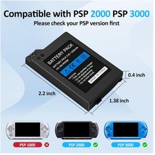 Cost-Effective 2Pcs Battery Set for PSP-3000, PSP-2000