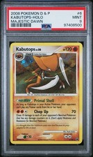 2008 POKEMON DIAMOND & PEARL MAJESTIC DAWN #6 KABUTOPS-HOLO PSA 9 LOW POP on eBay