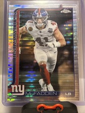 2025 Topps Chrome - Micah McFadden #232 Pulsar Refractor