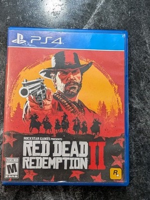 Red Dead Redemption II - Sony PlayStation 4 - Both Discs Pre-Owned W/Map